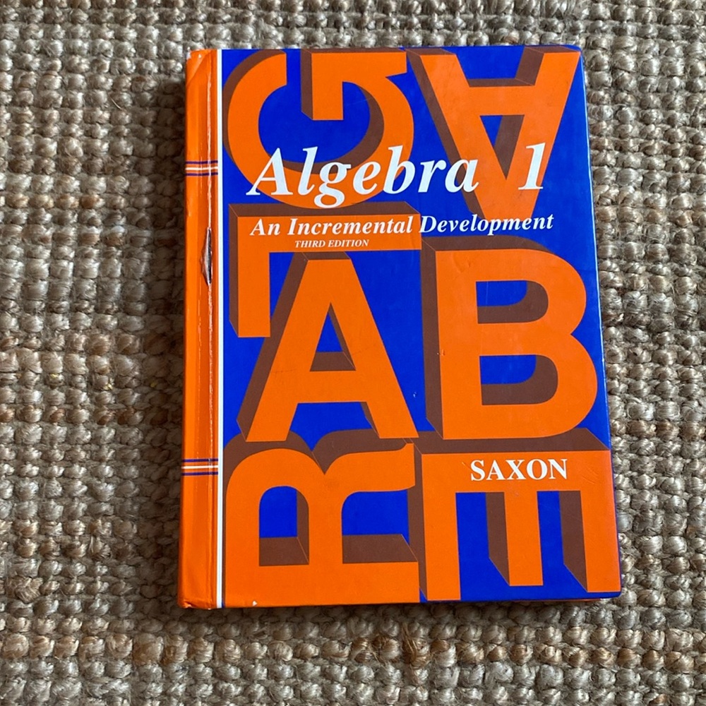 Saxon Algebra 1